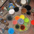 Paints used in Patua Art