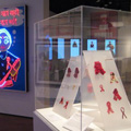 Aids Ribbon Display at Fowler Museum,UCLA,USA