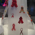 Aids Ribbons at The Fowler Museum,LA